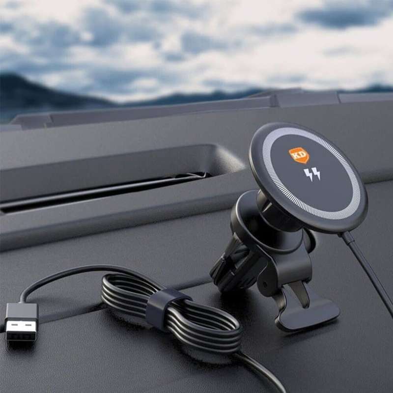 MagSafe 15W Fast Charge QI Wireless Car Charger for iPhone