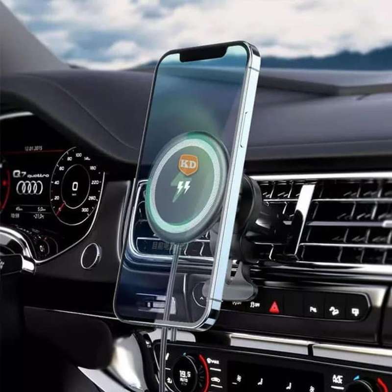 MagSafe 15W Fast Charge QI Wireless Car Charger for iPhone
