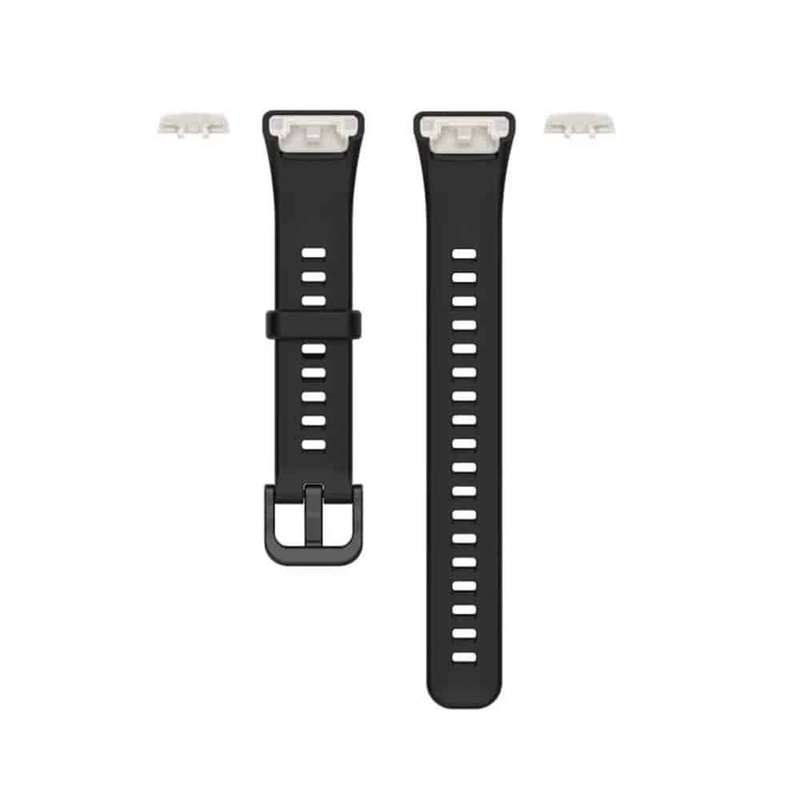 Killer Deals Huawei Band 6/Honor Band 6 replacement silicone strap - Black (S-M)