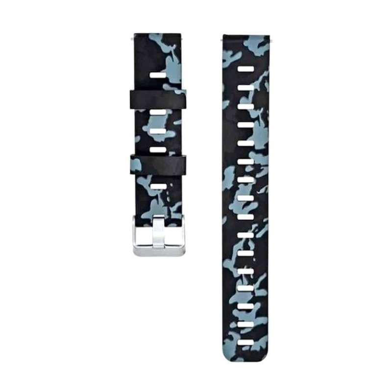 Killer Deals Amazfit BIP/Lite silicone strap + protective case + film - Camo grey