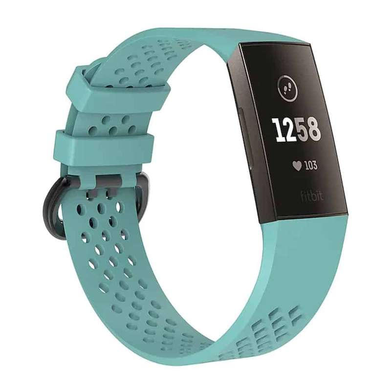 Silicone Band for Fitbit Charge 3(S/M) - Frost Blue