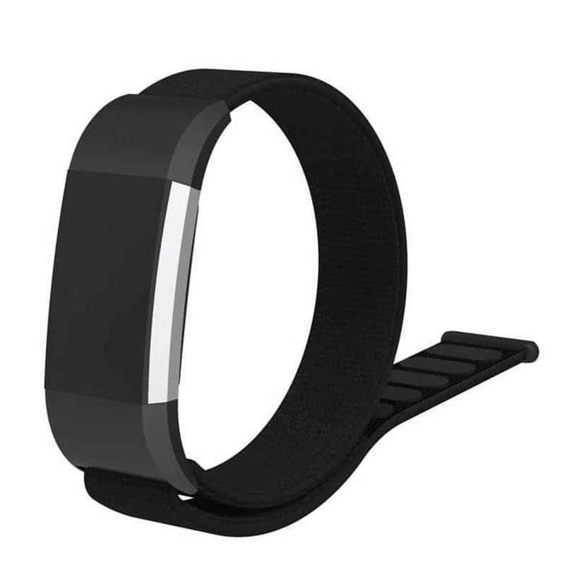 Nylon strap for Fitbit Charge 2 - Black