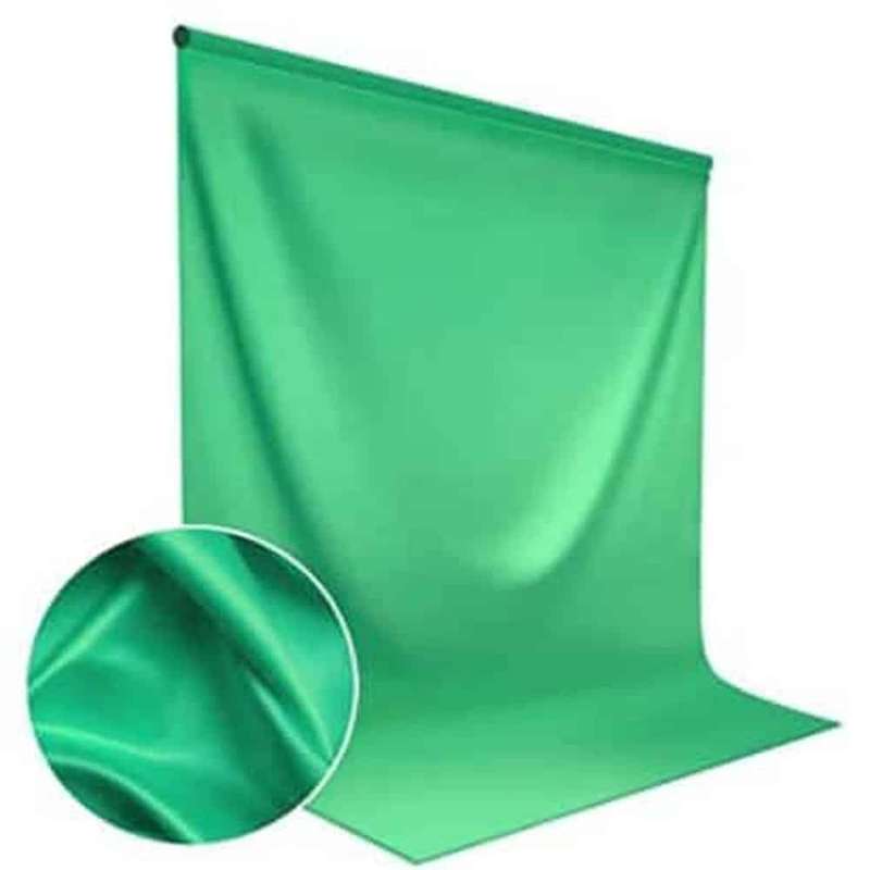 Killer Deals Photography Studio Backdrop Green Muslin Screen 2.7 x 3.96m