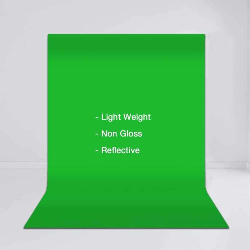 Killer Deals Photography Studio Backdrop Green Muslin Screen 2.7 x 3.96m