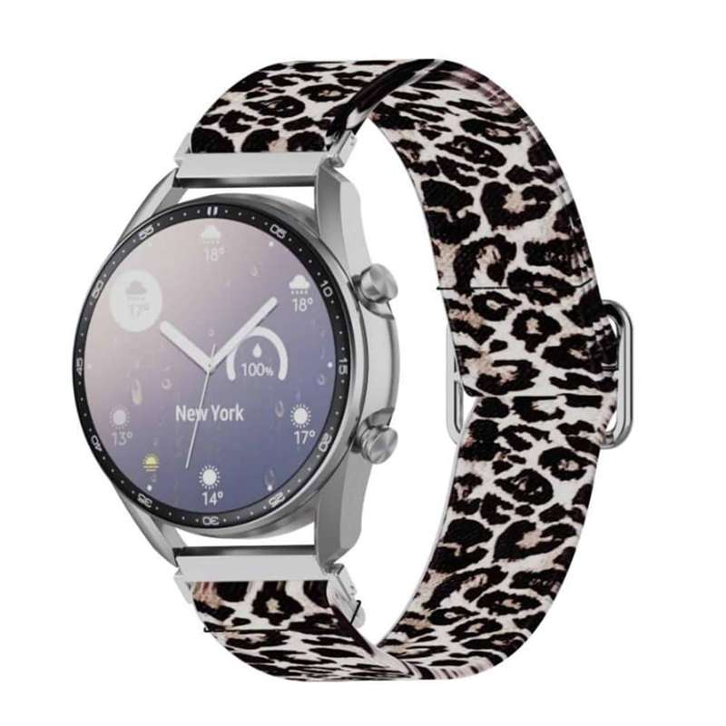 Killer Deals 20mm Nylon Band for Galaxy watch 3/Active/2/ Gear s2/Sport - Leopard