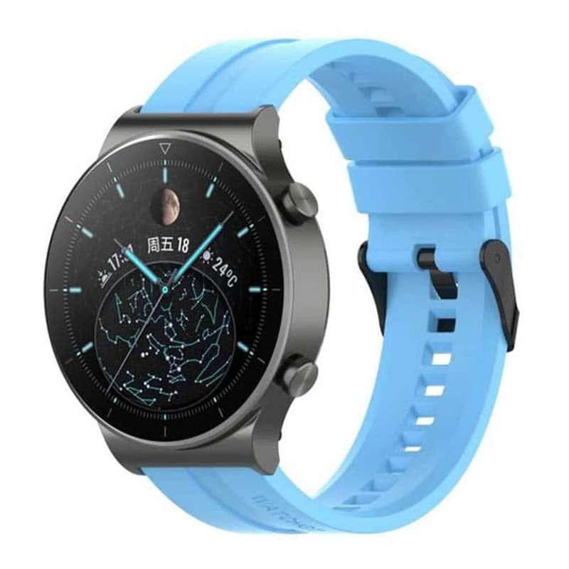 Killer Deals 22mm Silicone Band for Huawei watch GT Runner-Light Blue