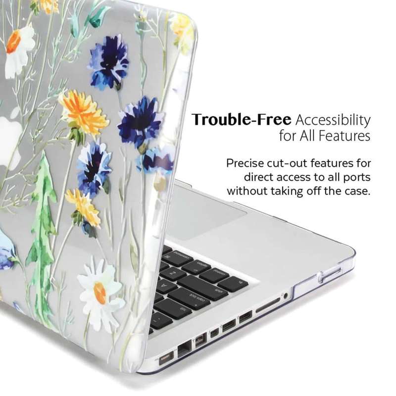 Flower Laptop Hard Case for 2017 MacBook Pro 13" A1706/A1708
