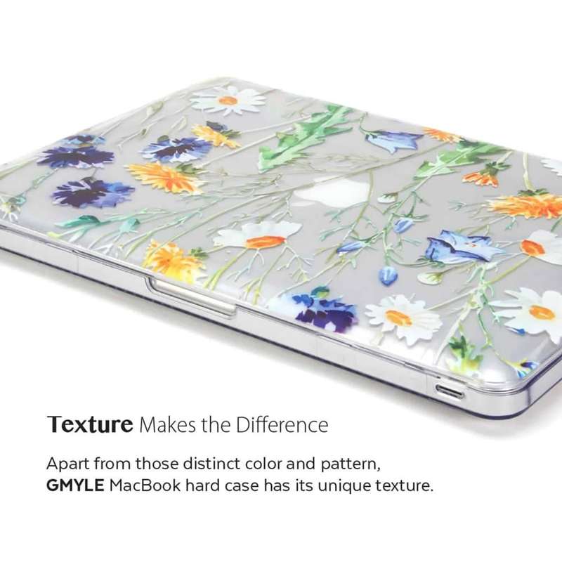 Flower Laptop Hard Case for 2017 MacBook Pro 13" A1706/A1708