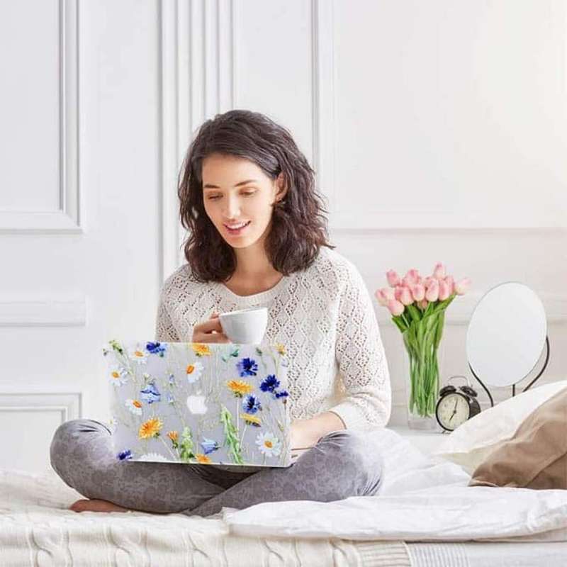 Flower Laptop Hard Case for 2017 MacBook Pro 13" A1706/A1708