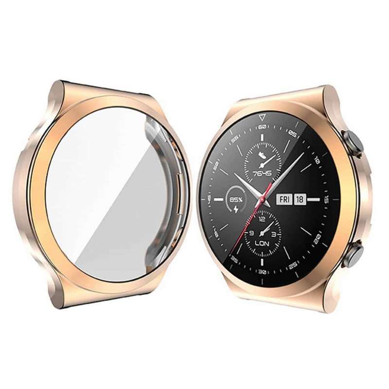 Killer Deals 46mm Protective TPU Case for Huawei GT2-Gold & Rose Gold Combo