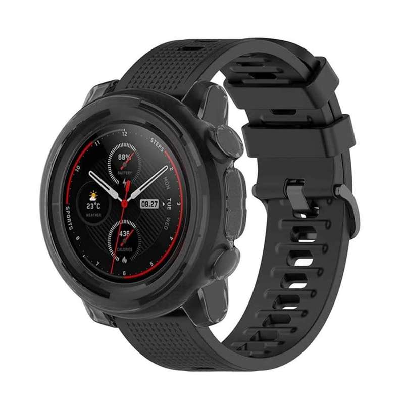 Amazfit Stratos 3 TPU protective case - Black