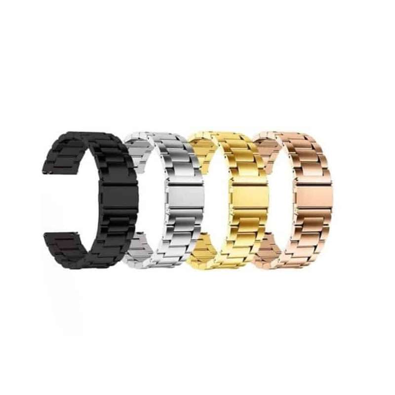 Killer Deals 20mm watch 3 links stainless -steel strap - Silver