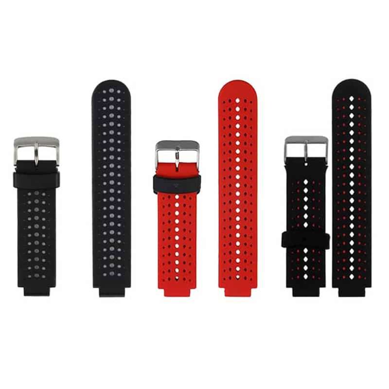 23mm Silicone Strap for Garmin Forerunner 220- 3 for 2 Combo