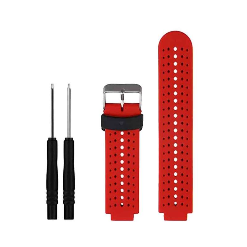 23mm Silicone Strap for Garmin Forerunner 220- 3 for 2 Combo