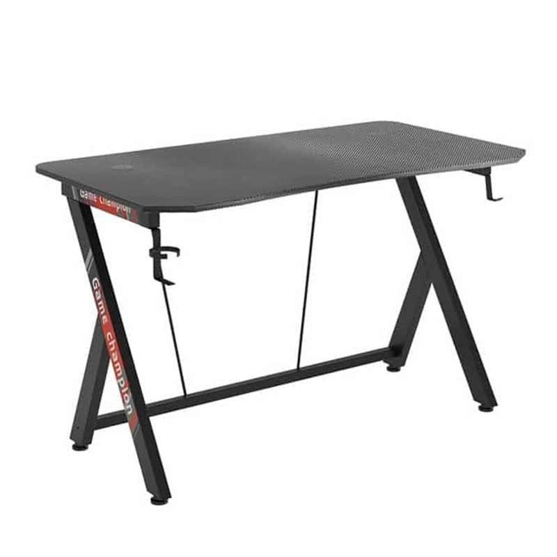 Killer Deals Ergonomic Legend Gaming Desk w/ Cup Holder & Headphone Rack