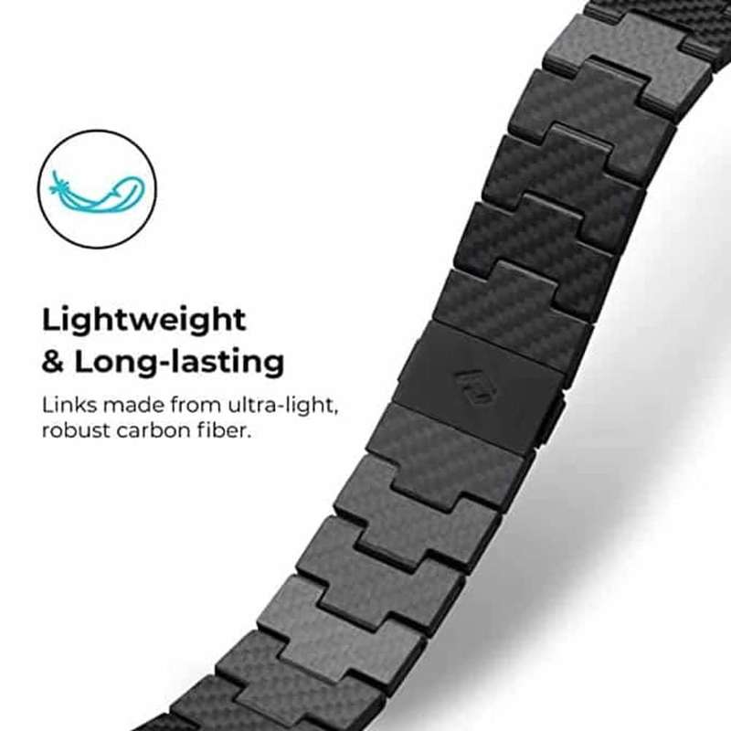 Killer Deals 100% Carbon Fibre Strap for 38/40/41mm Apple Watch w/ Tool