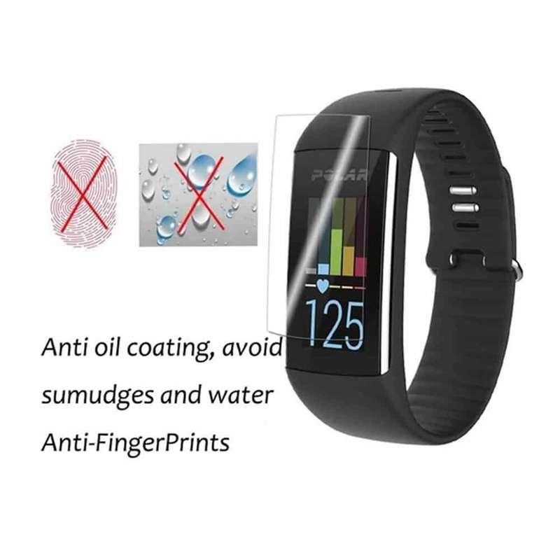 Killer Deals Replacement Soft TPU Screen Protector Film for Polar A360/370 x2 Combo