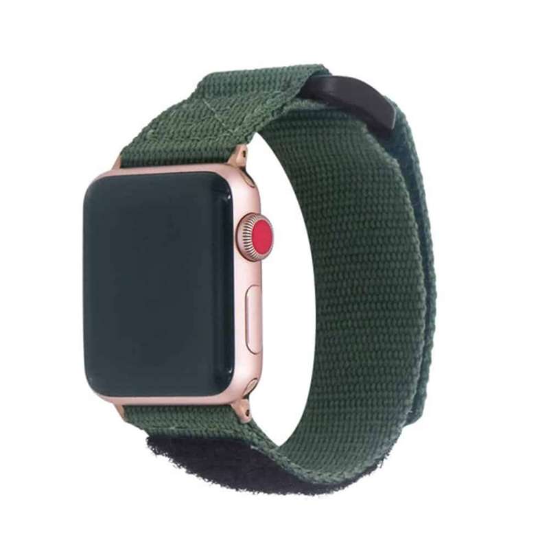 Killer Deals 38/40/41mm Apple Watch surfing water-resistant nylon strap - Green