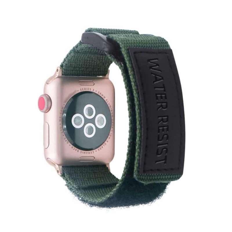 Killer Deals 38/40/41mm Apple Watch surfing water-resistant nylon strap - Green