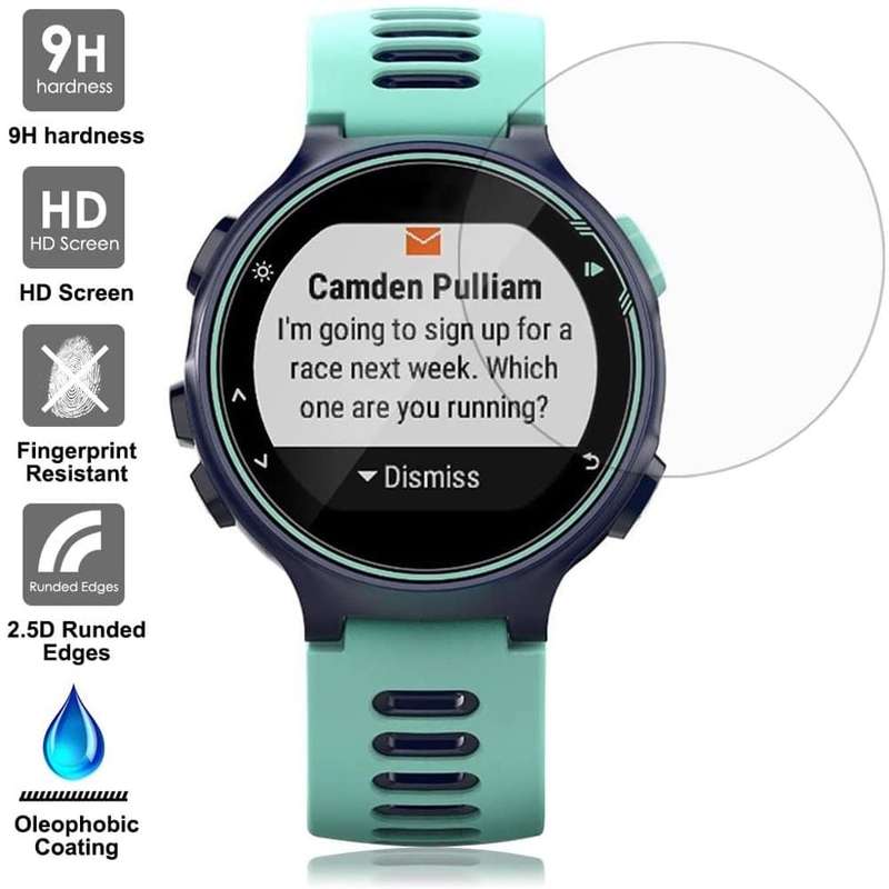 39mm Glass Screen Protector for Garmin Forerunner 735