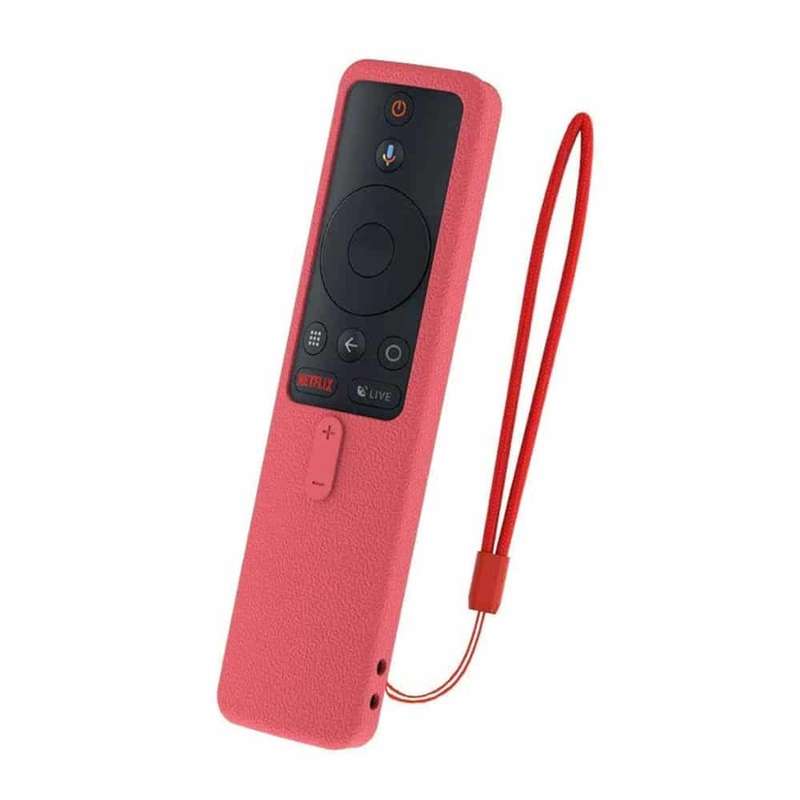 Killer Deals TV Remote Control Silicone Protector for Xiaomi MI Box S 2018- Red