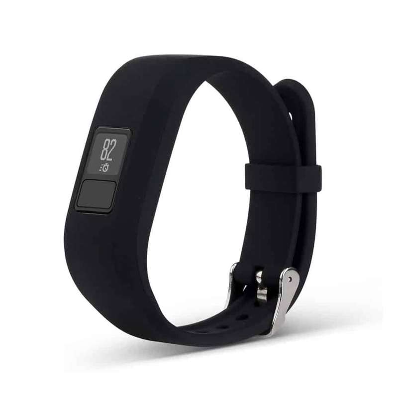 Killer Deals Replacement Silicone Strap for Garmin Vivofit 3/Vivofit JR- Black (Kids XS)