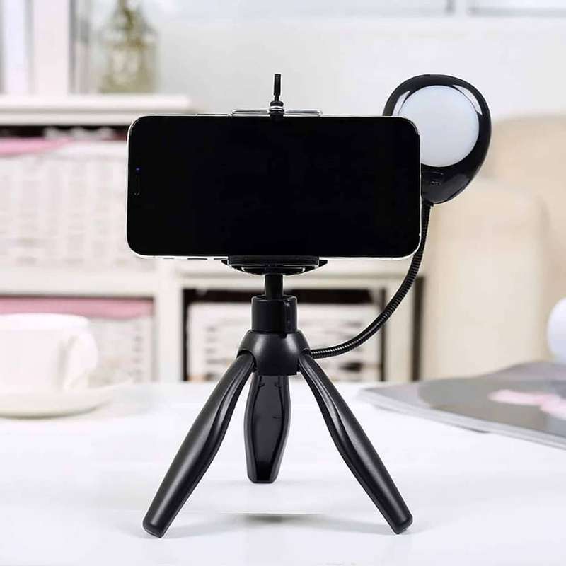 Killer Deals Live Streaming/Selfie Mini Portable Smartphone Tripod & Ring Light