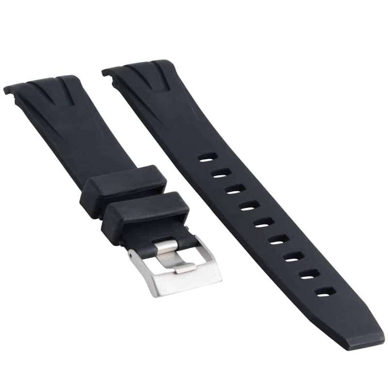 Killer Deals 22mm Universal Watch Genuine Leather & Silicone Strap - Brown