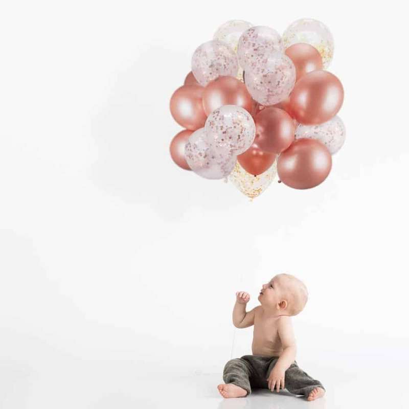 Killer Deals Rose Gold Birthday Bridal Baby Shower Party Balloons (x60)