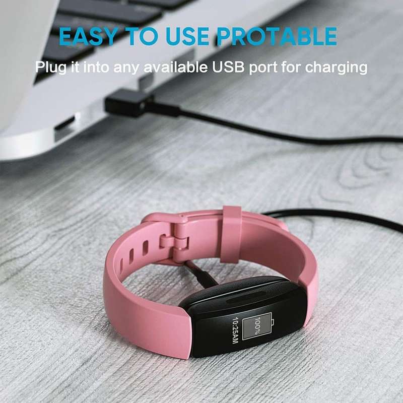 Killer Deals Replacement USB Fast Cradle Clip Charger for Fitbit Inspire 2
