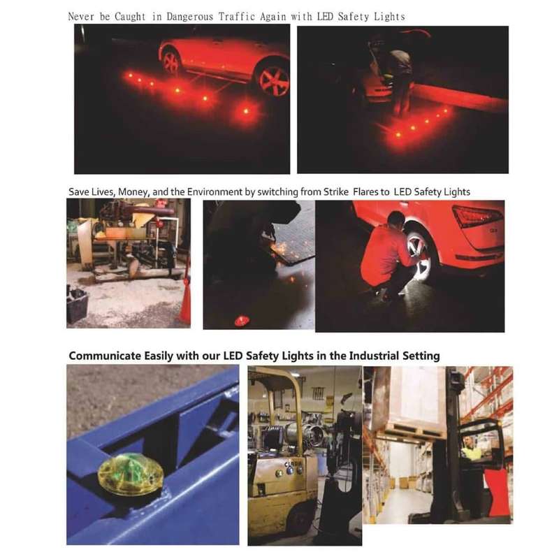 Killer Deals Vehicle Warning Emergency Flashing LED Strobe Light