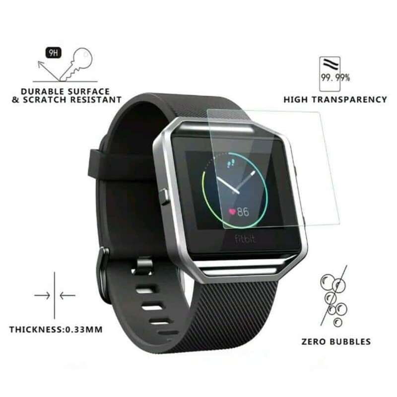 Killer Deals Fitbit Blaze TPU protective case (Clear) + screen protector Combo