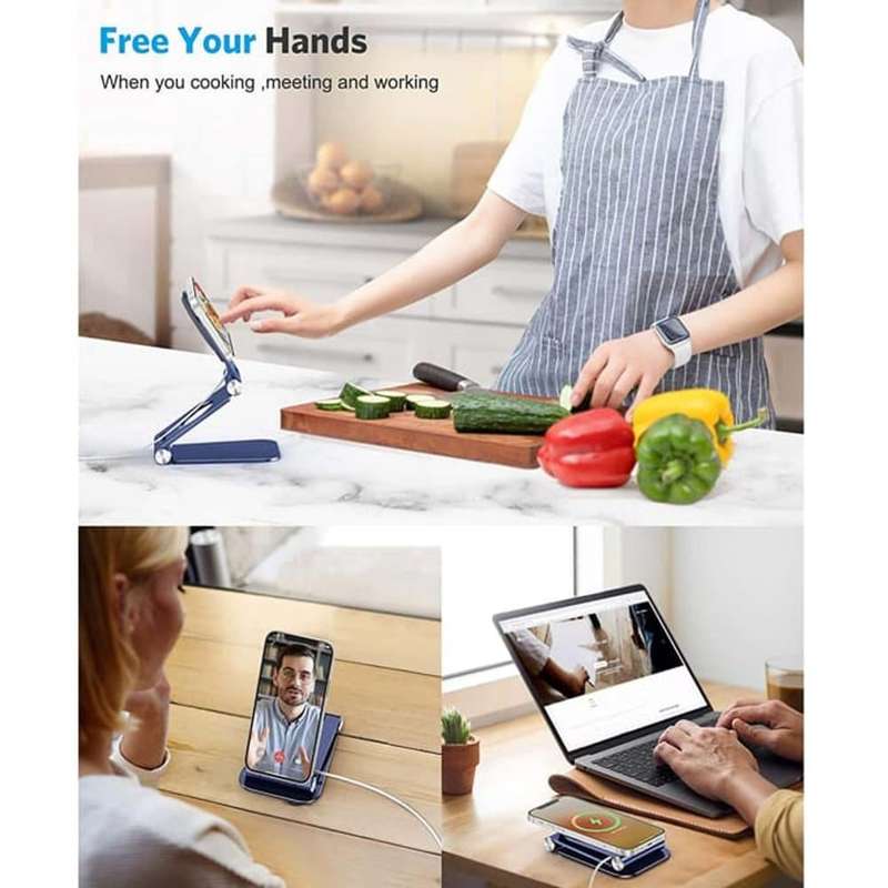 MagSafe Compatible Foldable Phone Stand Holder for iPhone