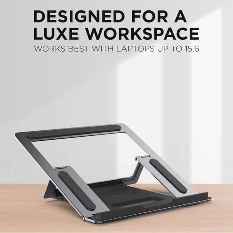Killer Deals Non-Slip Silicone Pad Aluminium Alloy Notebook/Laptop Holder