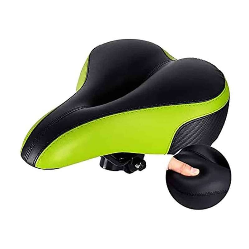 Killer Deals Indoor Outdoor Bicycle/Riding Memory Foam Replacement Seat w/ Reflective Strip