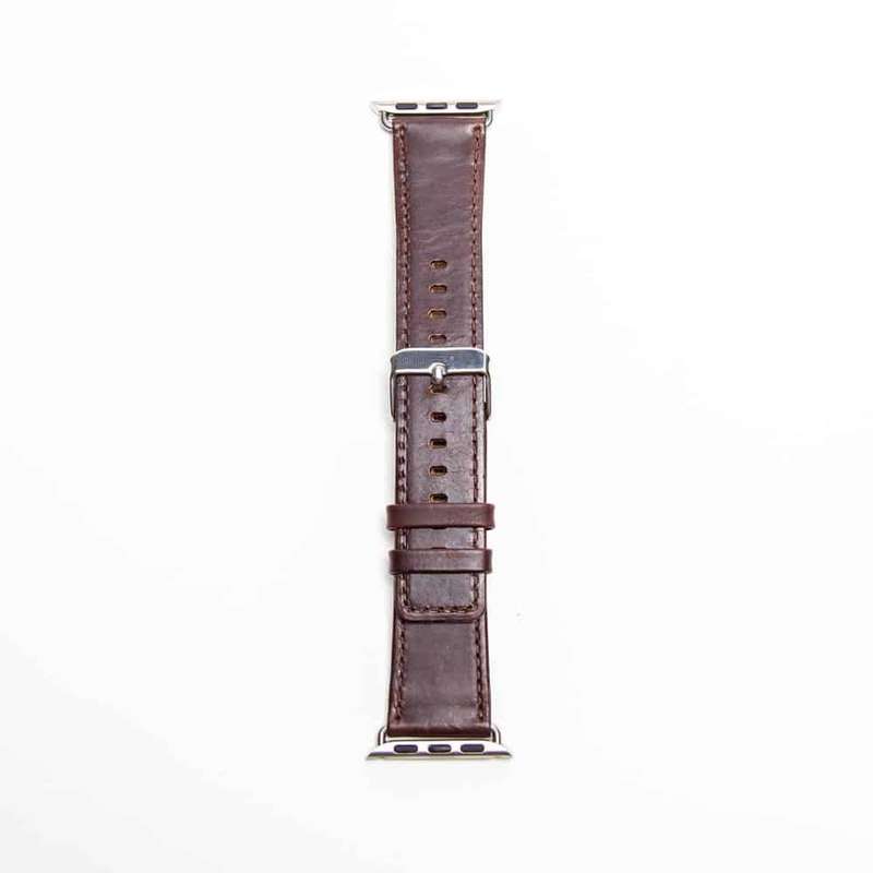 Killer Deals Leather Strap for 42/44/45/49mm Apple Watch- Light Brown