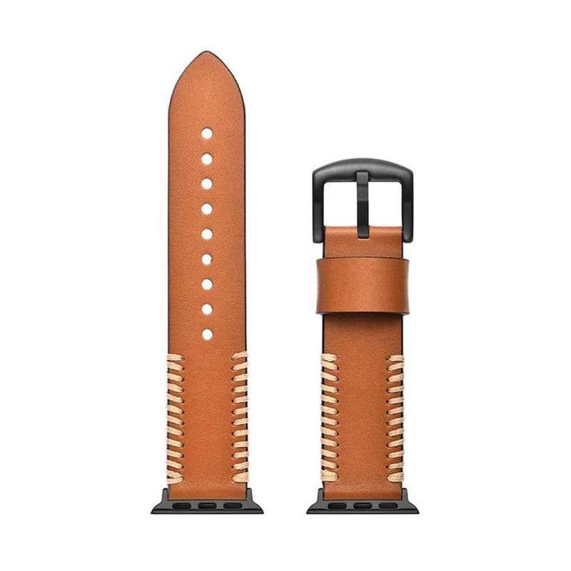 Killer Deals Leather Strap for 42/44/45/49mm Apple Watch- Brown