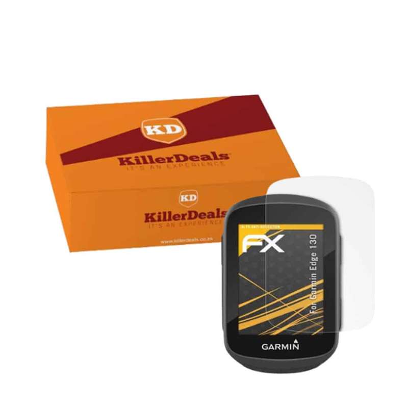 Killer Deals Tempered Glass Screen Protector for Garmin Edge 130 x2 Combo