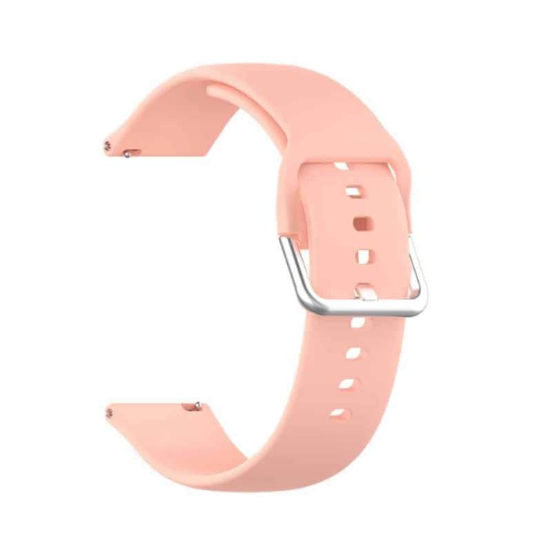 20mm Smartwatch Universal Replacement Silicone Strap - Frost Blue