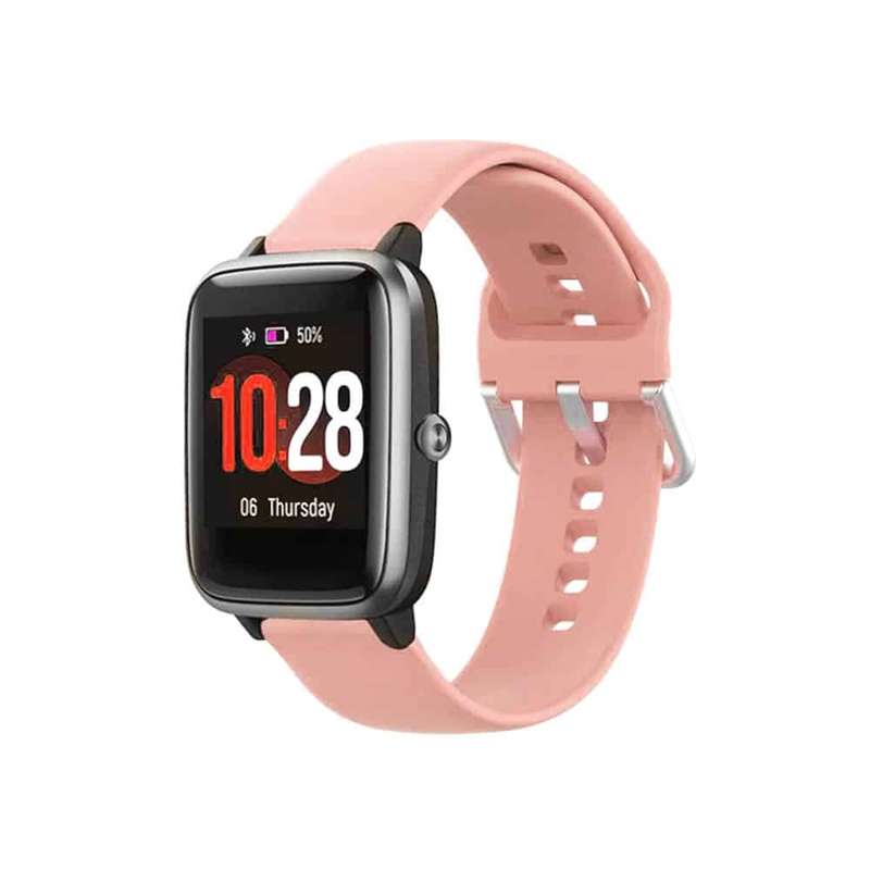 20mm Smartwatch Universal Replacement Silicone Strap - Frost Blue