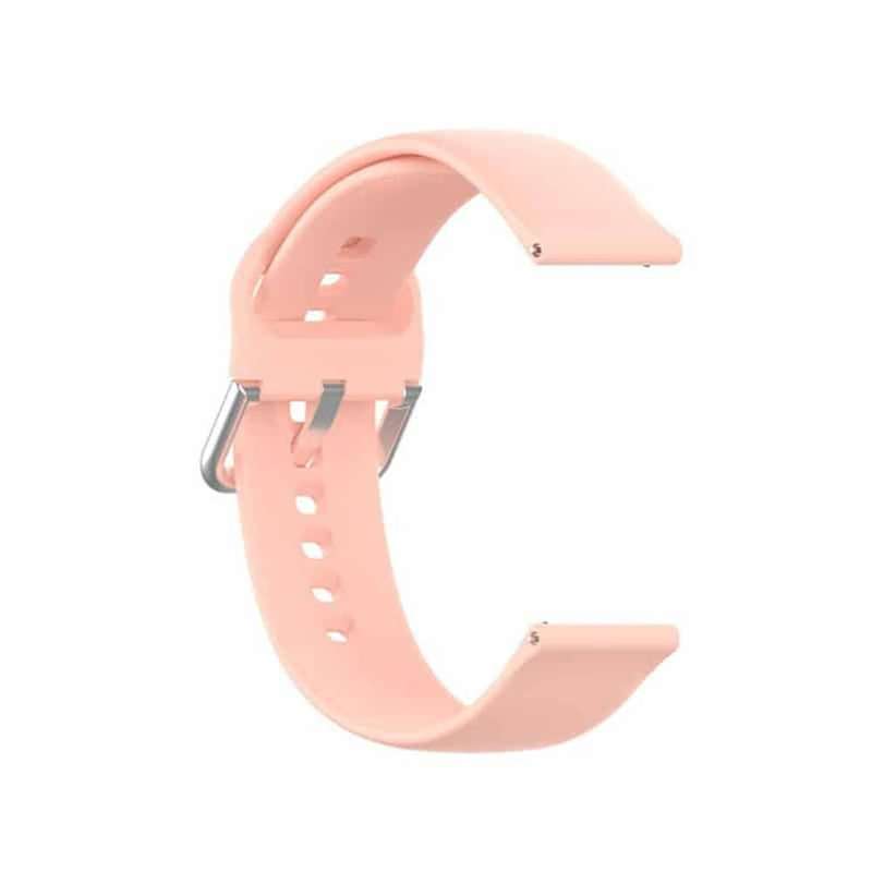 20mm Smartwatch Universal Replacement Silicone Strap - Frost Blue