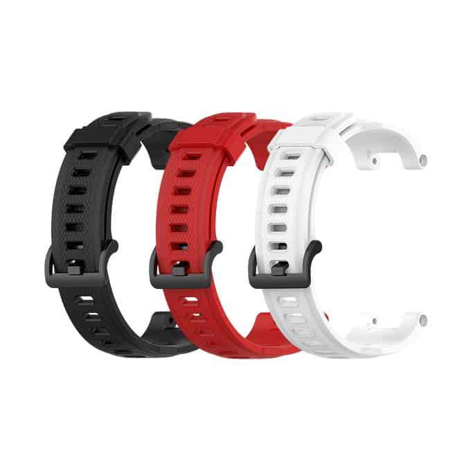 Amazfit T-Rex replacement silicone strap - Red