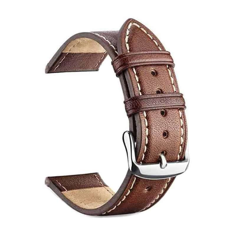 Polar Vantage M replacement genuine leather strap - Brown