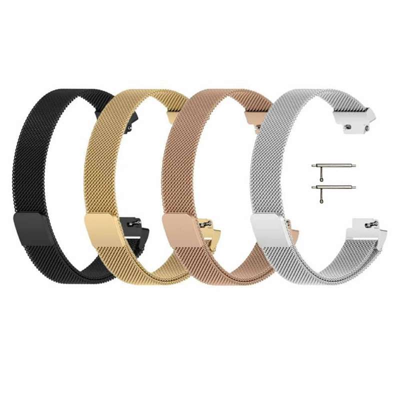 Killer Deals Fitbit Inspire 2 Milanese stainless-steel strap - R.gold (S-M)