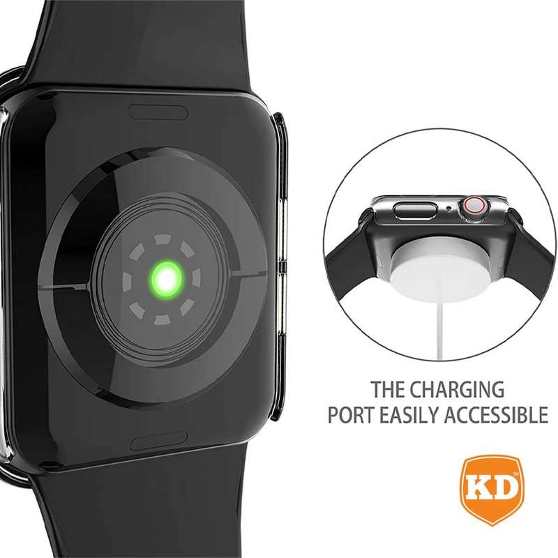 Killer Deals PC Protective Case & Glass Screen Protector for 40mm Apple Watch