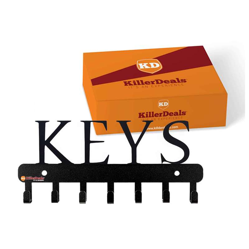 Killer Deals Wall Mounted Bag Hat Key Holder Organizer Hook Hanger Rack