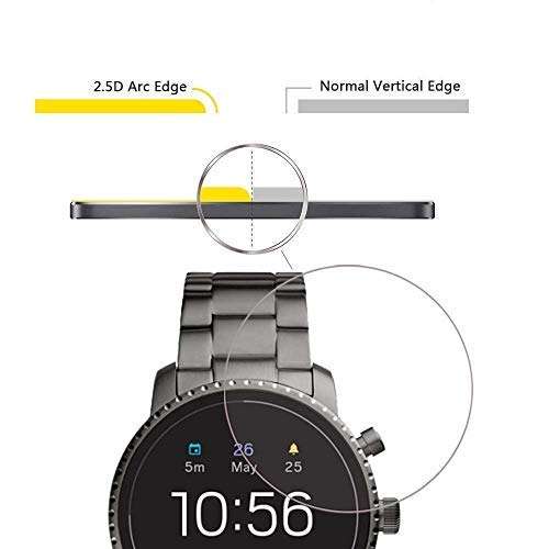 Killer Deals Fossil Gen 5 Carlyle replacement tempered glass screen protector x3 Combo
