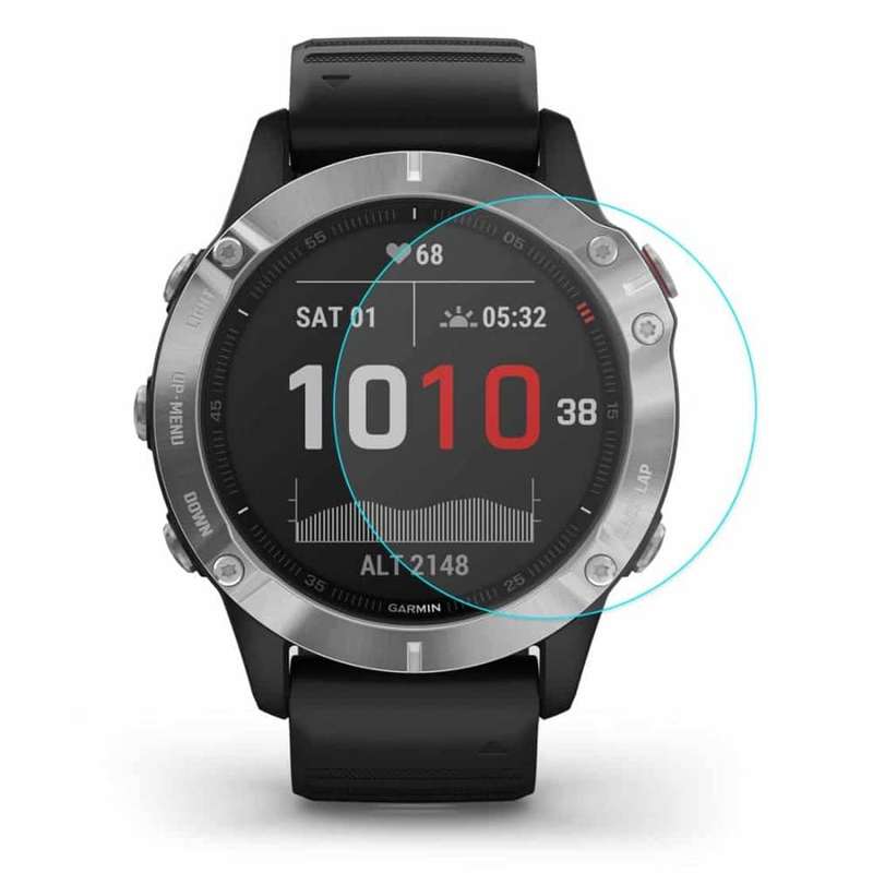 Killer Deals Shockproof Tempered Glass Screen Protector for Garmin Fenix 6X - x3 Combo