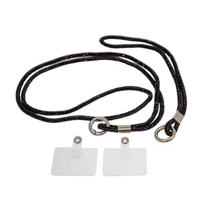 Universal Cell Phone Diamond Lanyard Compatible with all smart phone - 1x Diamond Nylon Neck Str...
