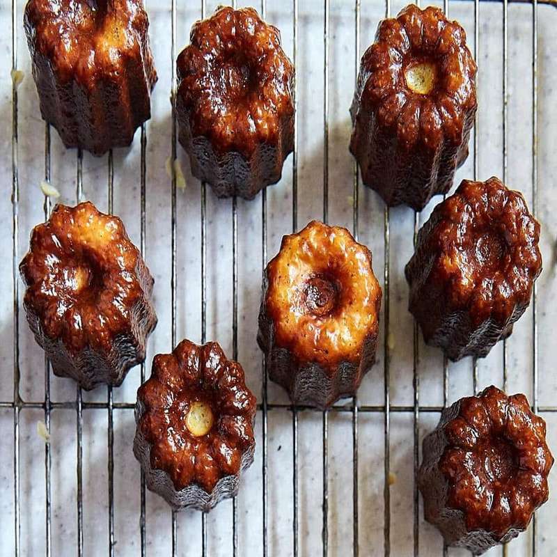Killer Deals Dishwasher Safe Non-Stick Silicone Canele Baking Mould